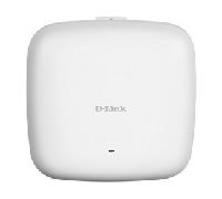 D-Link DAP-2680 - Punto de Acceso PoE WiFi AC1750 Wave2 MU-MIMO Dual Band para Interior (802.11ac hasta 1750 Mbps), Puerto Gigabit 100/1000 Mbps, WPA2 Enterprise, Radius, partición de WLAN, 802.3at