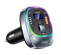 Wireless Adapter, Car Adapter, Multi-Functionality USB Compatible Easy Installation High Compatibility Clear Sound Fast Charging Compact Design, Electronic Equipment for Outdoor Activities