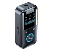 Wireless Audio Adaptor - 4 en 1 Bluetoth Transmitter | Handsfree Calling Device, Music Streaming Receiver, Portable Car Connector, Rechargeable Home Stereo Accessory, Multifunction Signal Converter