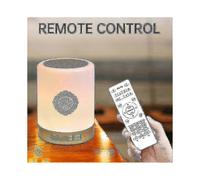 Wireless Bluetooth LED Touch Lampe with Speaker & Quran Function - Gift Remote Control