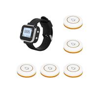 Wireless Calling System 5 Table Call Button Transmitters B