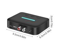 Wireless Car Adapter - Car Audio Converter | Plug-and-Play Receiver With Noise Reduction, Smart Connection With Stable Performance, Accessories, Vehicle Stereo Accessory And Dashboard Enhancement