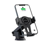 Wireless Car Charger Mount, 15w Qi Fast Charging Auto-clamping Car Phone Holder, Air Vent Car Phone Mount - Pw