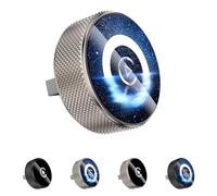 Wireless CarPlay Adapter, 2025 Wireless CarPlay Adapter for iPhone Android, Relativelk Carplay, Plug & Play 2-in-1 Adapters with 2.4/5GHz WiFi and Bluetooth 5.0 (Gray and Blue)
