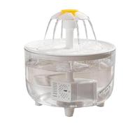 Wireless Cat Drinking Fountain - 33.8 Oz Flower Style Battery Powered