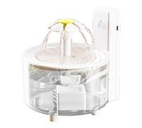 Wireless Cat Water Fountain - 53Oz/1.5L Indoor Water Feeder for Cats | Quiet Large Capacity with Motion Sensor, Automatic Pet Drinking Fountain for Cats Dogs Puppies