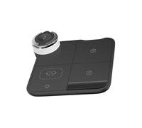 Wireless Charging Station for Multiple Devices, plegable 4 in 1 Wireless Charger, Fast Wireless Charging Dock for Travel, 15 W Fast Charger for Phones and Tablets, Wireless Charging Stand