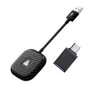 Wireless : Conectado Al Adaptador Inalámbrico | Dispositivo De Reflejo De Pantalla del Automóvil | Mirror De Teléfono A La Pantalla del Automóvil, Módulo De 2 Inalámbrico Cableado para Transmis