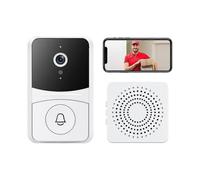 Wireless doorbell Camera,Smart doorbell Surveillance,2-Way Audio,Night Vision Home Doorbell Camera for Homes, Apartments, Offices, 2.4Ghz WiFi Only.