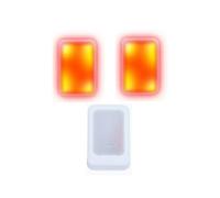 Wireless Doorbell with 12-Light Flashing Long Range Door Bell Chime Elderly Deaf Mute Service Call Device US Plug