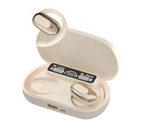 Wireless Earbud, Open Ear Clip Earbuds, Open Ear Wireless Earbuds, Noise Reduction Smart Long Battery Life Waterproof Earphone For Men Travel Adults Women Game Home Phones