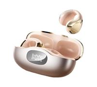 Wireless Earbuds With Ear Hooks - Lightweight Open Ear Clip Design For Comfortable Secure Fit, Ergonomic Noise Cancelling Technology Ensures Clear Sound, Ideal For Gym Running Workouts Outdoor