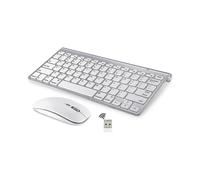 Wireless Keyboard And Mouse for Apple Imac Windows Or Android (2.4g Wireless) Happy H_Lucky_B