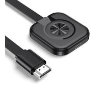 Wireless Miracast Dongle,4K Receptor HDMI Inalámbrico 2.4G,Adaptador WiFi Display 1080P Compatible con Phone/iPad/Android/iOS para TV/Monitor/Proyector, Soporta Miracast, DLNA, Airplay