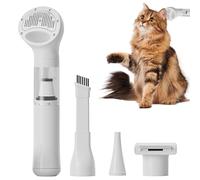 Wireless Pet Car Vacuum | ABS, 35x10.5x4cm, 1500mAh | 5000-6000PA Suction Handheld Grooming Tool | Multi-Function Dog Hair Remover For Home & Car