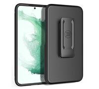 Wireless ProTech Funda compatible con Samsung Galaxy S22 Plus 5G (tamaño de pantalla de 6.6 pulgadas) Funda híbrida de doble capa y funda con clip para cinturón combinado con protector de pantalla
