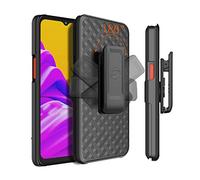Wireless ProTech Funda compatible con Samsung Galaxy XCover6 Pro 5G, funda delgada con soporte y clip para cinturón, incluye protector de pantalla