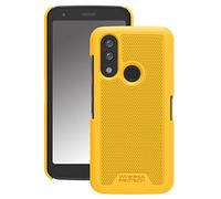 Wireless ProTech Funda compatible con teléfonos CAT S62 y CAT S62 PRO, funda protectora rígida con revestimiento suave al tacto (amarillo)