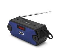Wireless Radio, FM Speaker, NOAA Receiver, USB Rechargeable, Handheld Build, Clear Sound, Signal Alert, Compact Design, Perfect for Outdoor, Storm, Power Outage, 171x63x73mm