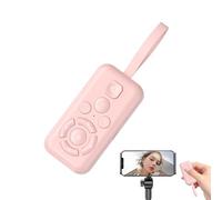 Wireless Remote, 9-Button Rechargeable Remote, Novel Reading Controller, Multi-Function Device, Portable Handheld for Phone Camera Projector Presentation Workplace Conference Photography