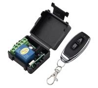 Wireless Remote Control - ABS Material, Flexible Remote Control With Strong Penetration, 4 Operating Modes Button Transmitter | Stable Receiver Switch Controller For Garage Doors, Electric Doors, Ligh
