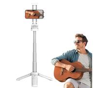 Wireless Remote Tripod, Selfie Video Tripod, Photo Tripod for Phone, Live Stream Tripod, Adjustable Phone Stand, Portable Cell Phone Tripod, Selfie Tripod Stand for Phones
