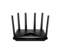 Cudy Router Wi-Fi 7 BE11000 de Triple Banda, 6 transmisiones de 10 Gbps, 4 Puertos de 2.5 G, hasta 11000 Mbps, Servidor y Cliente VPN, aplicación Cudy y Malla, 6 Antenas de Alta Ganancia, WR11000