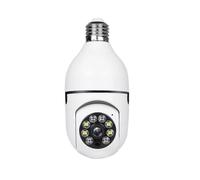 Wireless Security Bulb Camera,1080p Wifi Smart 360 Surveillance Camera