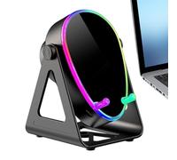 Wireless Speaker - 1*Pc Wireless Sensor Speaker, 2000mAh Rechargeable Phone Holder With Colorful Light, Phone Stand Speakers | For Music Listening Live Streaming Charging Dorm Home College Desk