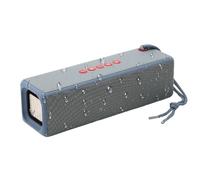 Wireless Speaker, Music Speaker, Deep Bass Clear Output Compact Build Modern Look Long Battery Stable Connection, Audio Tool, for Teens, Adults, Students, Beach, Camping
