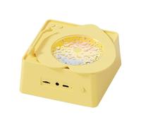 Wireless Speaker, Portable Speaker, 5.16x4.92 Inches with Colorful Modern Design, Surround Sound Audio, Music Entertainment Device for Bedroom, Living Room, Patio, Beach, RV, Trips