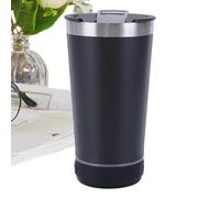 Wireless Speaker Tumbler, Stainless Steel Mug, 16oz High Performance Audio Thermal Management System for Beverage Consumption, Premium Travel Hardware, Efficient Hydration Tool for Campers Travelers