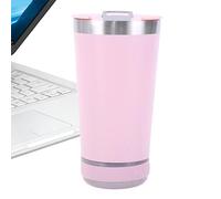 Wireless Speaker Tumbler, Stainless Steel Mug, 16oz High Performance Audio Thermal Management System for Beverage Consumption, Premium Travel Hardware, Efficient Hydration Tool for Campers Travelers