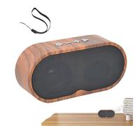 Wireless Speaker, Vintage Portable Player, Battery Powered Rechargeable Design, Compact Retro Aesthetic, Versatile Material, Ideal for Indoor Use, Home Decor, Workplace 21.34 Inch