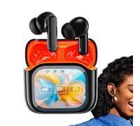 Wireless Translation Earbuds - AI Real Time Language Translator, 140 Language Support | LED Display Noise Cancelling Earphones for Travel Office Laptop Business Study Communication Listening Device