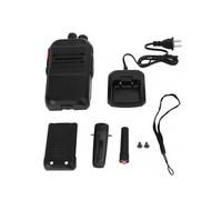 Wireless Walkie Talkie 3W Portable Handheld 2 Way Radio 16 Channels 400-480MHz for Hotels Shopping Malls US Plug