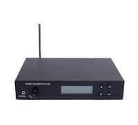 Wireless Wireless in Ear Monitor, Transmisor Profesional y Receptor Beltpack, Banda de 863-865MHz Seleccionable, para el Ensayo de la Banda de estudio. (Enchufe de la UE)