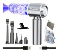Wirelume Aspirador de Mano para Coche inalámbrica Potente 22000 Pa succión ciclónica Fuerte Motor Mini pequeña de Mesa sin escobillas portátil Recargable Ligera para Pelo de Mascotas, vehículo, hogar