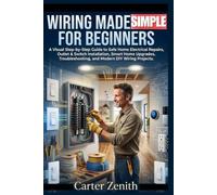WIRING MADE SIMPLE FOR BEGINNERS: A Visual Step-by-Step Guide to Safe Home Electrical Repairs, Outlet & Switch Installation, Smart Home Upgrades, Troubleshooting, and Modern DIY Wiring Projects