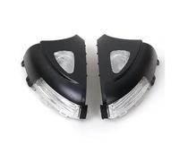WIRMEC Piloto intermitente Para Skoda para Yeti 2014 2015 2016 2017 LED luz señal giro espejo lateral espejo retrovisor lámpara indicadora repetidora bienvenida(Left and right)