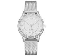 WIRMEC Reloj para Hombre con Banda Superior, Reloj de Acero Inoxidable para Mujer, Relojes Digitales Luminosos Informales a la Moda, Reloj de Pulsera con Esfera Negra para Mujer