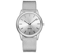 WIRMEC Reloj para Hombre con Banda Superior, Reloj de Acero Inoxidable para Mujer, Relojes Digitales Luminosos Informales a la Moda, Reloj de Pulsera con Esfera Negra para Mujer