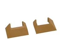 WIROFLEX | Zócalo | roseta de conexión | juego de 2 | cubierta | listón | revestimiento de tuberías de todo tipo blanco