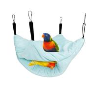 wiroouia Cama cálida para loros, cómoda casa cálida de invierno para loros, accesorios para jaula de periquitos para jugar al aire libre e interior, alimentar, dormir, criar, esconderse, posarse