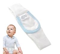 wiroouia Hebilla de fijación de pañales, cinturón de sujeción de pañales para bebé, herramienta de fijación de pañales con longitud ajustable para bebés de diferentes tamaños