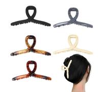 wiroouia Pinzas para el cabello grandes, pinzas para cabello grueso,Pinzas para el cabello antideslizantes multifuncionales - 5X Accesorios Para El Cabello Modernos, Pasadores Para El Cabello De Moda