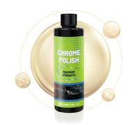 wiroouia Pulimento Para Cromo De Automóviles - Eliminador de Manchas y Óxido - Protección Duradera Contra el Óxido y Limpiador Intenso Para Metales 100ml para Motos, Cocina, Muebles, Electrodomésticos