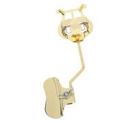 wiroouia Soporte de marcha para trompeta, abrazadera para hoja de lira de trombón, suministros ligeros para mujeres, hombres, jóvenes, adolescentes y artistas intérpretes