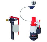 Wirquin 10717305 - Grifo flotante con alimentación lateral Jollyfill, color gris