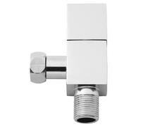 Wirquin 10724142 - Válvula de cierre cuadrado para inodoro (1/4 vuelta), color cromado